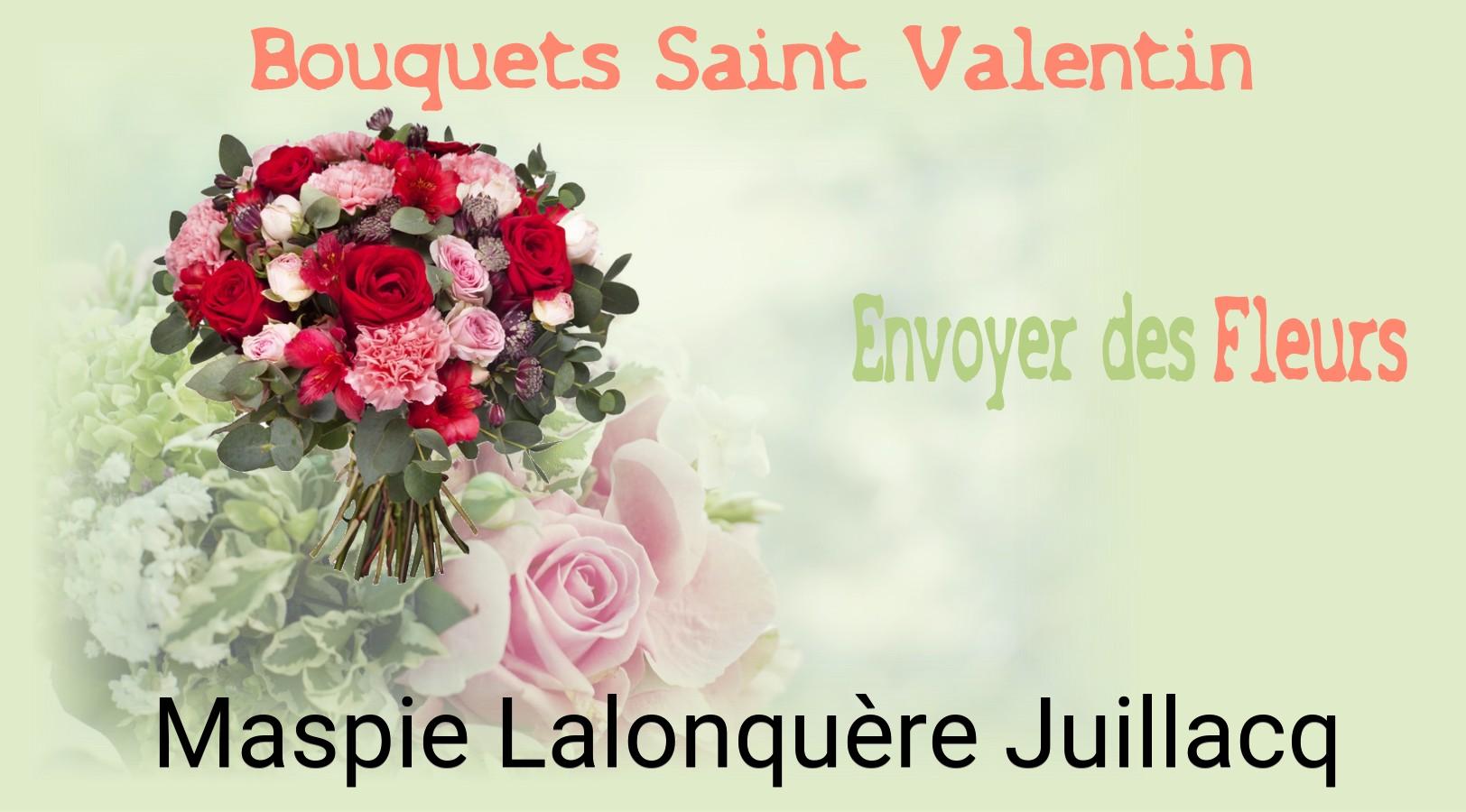 Roses de Saint-Valentin livrées à Maspie-Lalonquère-Juillacq